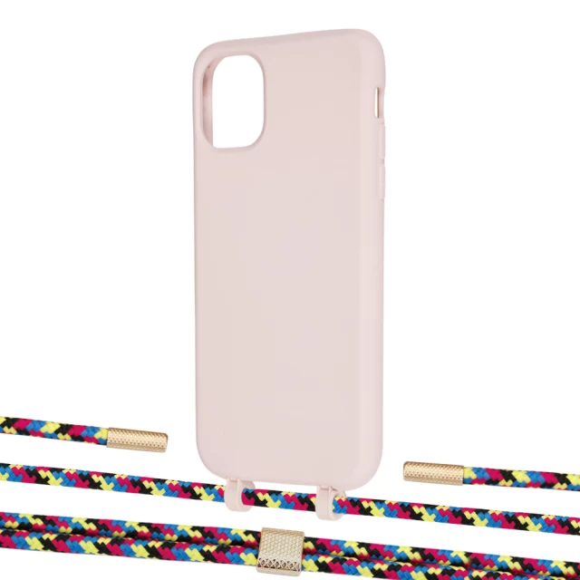 Чехол Upex Alter Eyelets for iPhone 11 Crepe with Twine Critical Camouflage and Fausset Gold (UP106587)