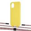 Чохол Upex Alter Eyelets for iPhone 11 Daffodil with Twine Mulberry and Fausset Matte Black (UP106598)