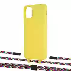 Чохол Upex Alter Eyelets for iPhone 11 Daffodil with Twine Critical Camouflage and Fausset Matte Black (UP106604)