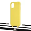 Чехол Upex Alter Eyelets for iPhone 11 Daffodil with Twine Black  and Fausset Silver (UP106605)