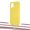 Чехол Upex Alter Eyelets for iPhone 11 Daffodil with Twine Mulberry and Fausset Silver (UP106615)