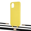 Чохол Upex Alter Eyelets for iPhone 11 Daffodil with Twine Black  and Fausset Gold (UP106622)