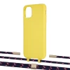 Чехол Upex Alter Eyelets for iPhone 11 Daffodil with Twine Blue Marine and Fausset Gold (UP106637)