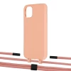 Чохол Upex Alter Eyelets for iPhone 11 Tangerine with Twine Cantaloupe and Fausset Matte Black (UP106644)