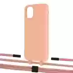 Чохол Upex Alter Eyelets for iPhone 11 Tangerine with Twine Cantaloupe and Fausset Matte Black (UP106644)
