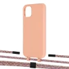 Чехол Upex Alter Eyelets for iPhone 11 Tangerine with Twine Mulberry and Fausset Matte Black (UP106649)