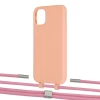 Чехол Upex Alter Eyelets for iPhone 11 Tangerine with Twine Coral and Fausset Silver (UP106659)