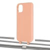 Чохол Upex Alter Eyelets for iPhone 11 Tangerine with Twine Gray and Fausset Silver (UP106664)