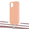 Чохол Upex Alter Eyelets for iPhone 11 Tangerine with Twine Mulberry and Fausset Silver (UP106666)