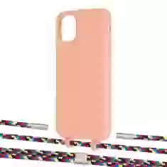 Чехол Upex Alter Eyelets for iPhone 11 Tangerine with Twine Critical Camouflage and Fausset Silver (UP106672)