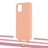 Чохол Upex Alter Eyelets for iPhone 11 Tangerine with Twine Coral and Fausset Gold (UP106676)