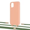 Чохол Upex Alter Eyelets for iPhone 11 Tangerine with Twine Mint and Fausset Gold (UP106682)