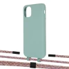 Чехол Upex Alter Eyelets for iPhone 11 Basil with Twine Mulberry and Fausset Matte Black (UP106700)