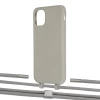 Чехол Upex Alter Eyelets for iPhone 11 Anchor with Twine Gray and Fausset Silver (UP106766)