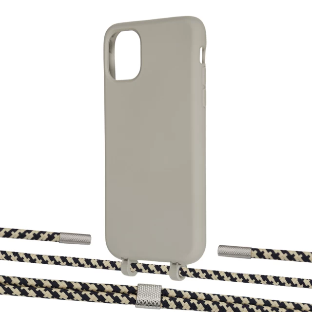 Чехол Upex Alter Eyelets for iPhone 11 Anchor with Twine Copper and Fausset Silver (UP106770)