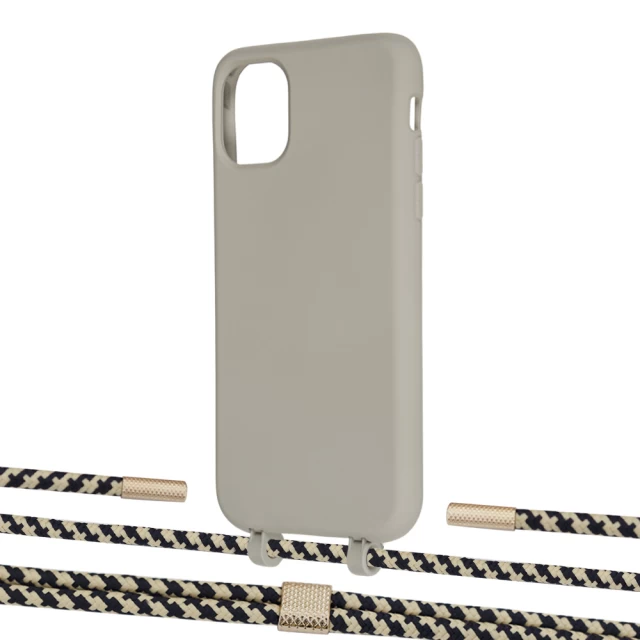 Чехол Upex Alter Eyelets for iPhone 11 Anchor with Twine Copper and Fausset Gold (UP106787)