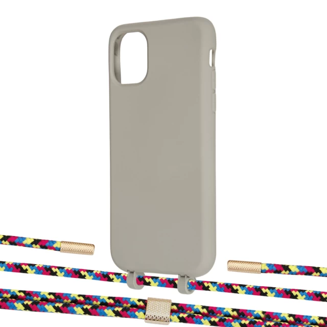 Чехол Upex Alter Eyelets for iPhone 11 Anchor with Twine Critical Camouflage and Fausset Gold (UP106791)