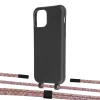 Чохол Upex Alter Eyelets for iPhone 11 Pro Onyx with Twine Mulberry and Fausset Matte Black (UP106802)