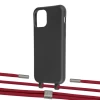Чохол Upex Alter Eyelets for iPhone 11 Pro Onyx with Twine Red and Fausset Silver (UP106813)