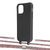 Чохол Upex Alter Eyelets for iPhone 11 Pro Onyx with Twine Mulberry and Fausset Silver (UP106819)