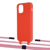 Чехол Upex Alter Eyelets for iPhone 11 Pro Red with Twine Coral and Fausset Matte Black (UP106846)