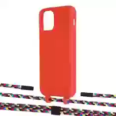 Чехол Upex Alter Eyelets for iPhone 11 Pro Red with Twine Critical Camouflage and Fausset Matte Black (UP106859)