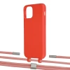 Чохол Upex Alter Eyelets for iPhone 11 Pro Red with Twine Cantaloupe and Fausset Silver (UP106865)