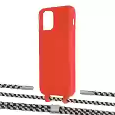 Чохол Upex Alter Eyelets for iPhone 11 Pro Red with Twine Copper and Fausset Silver (UP106872)