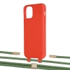 Чохол Upex Alter Eyelets for iPhone 11 Pro Red with Twine Mint and Fausset Gold (UP106886)