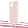 Чехол Upex Alter Eyelets for iPhone 11 Pro Crepe with Twine Coral and Fausset Silver (UP106914)