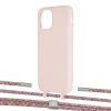 Чохол Upex Alter Eyelets for iPhone 11 Pro Crepe with Twine Mulberry and Fausset Silver (UP106921)