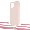 Чехол Upex Alter Eyelets for iPhone 11 Pro Crepe with Twine Coral and Fausset Gold (UP106931)