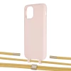 Чехол Upex Alter Eyelets for iPhone 11 Pro Crepe with Twine Sunflower and Fausset Gold (UP106934)