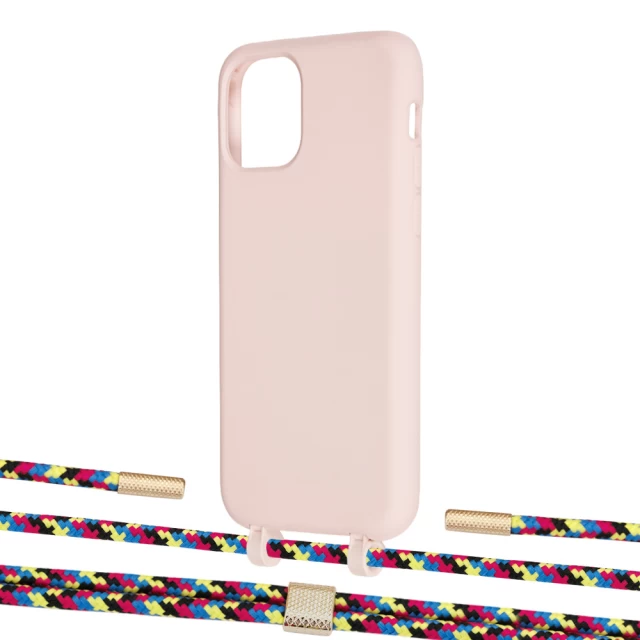 Чохол Upex Alter Eyelets for iPhone 11 Pro Crepe with Twine Critical Camouflage and Fausset Gold (UP106944)