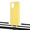 Чехол Upex Alter Eyelets for iPhone 11 Pro Daffodil with Twine Black  and Fausset Matte Black (UP106945)