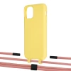 Чехол Upex Alter Eyelets for iPhone 11 Pro Daffodil with Twine Cantaloupe and Fausset Matte Black (UP106950)