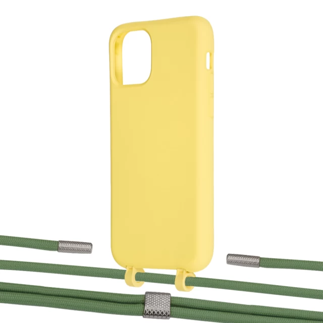 Чехол Upex Alter Eyelets for iPhone 11 Pro Daffodil with Twine Mint and Fausset Silver (UP106971)