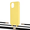 Чехол Upex Alter Eyelets for iPhone 11 Pro Daffodil with Twine Black  and Fausset Gold (UP106979)