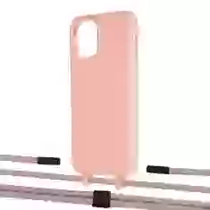 Чехол Upex Alter Eyelets for iPhone 11 Pro Tangerine with Twine Rose Gold and Fausset Matte Black (UP106998)