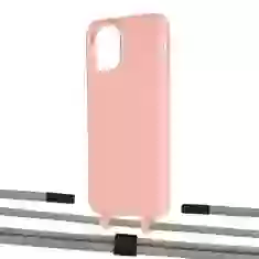 Чехол Upex Alter Eyelets for iPhone 11 Pro Tangerine with Twine Gray and Fausset Matte Black (UP107004)