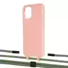 Чехол Upex Alter Eyelets for iPhone 11 Pro Tangerine with Twine Mint and Fausset Matte Black (UP107005)