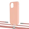 Чехол Upex Alter Eyelets for iPhone 11 Pro Tangerine with Twine Cantaloupe and Fausset Silver (UP107018)