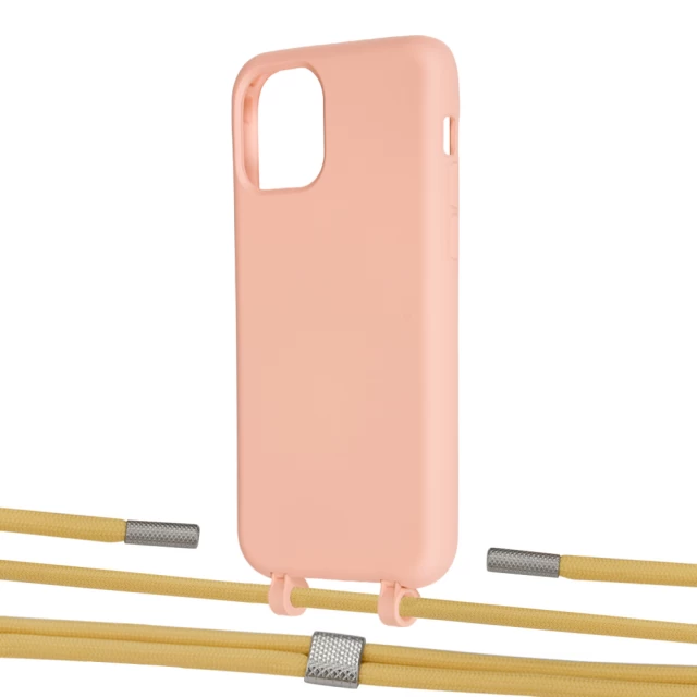 Чохол Upex Alter Eyelets for iPhone 11 Pro Tangerine with Twine Sunflower and Fausset Silver (UP107019)