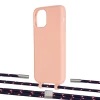 Чехол Upex Alter Eyelets for iPhone 11 Pro Tangerine with Twine Blue Marine and Fausset Silver (UP107028)