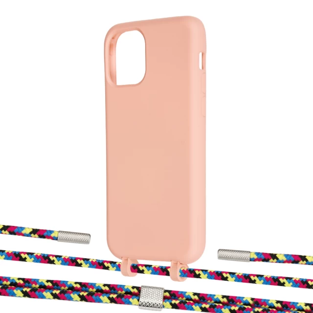 Чехол Upex Alter Eyelets for iPhone 11 Pro Tangerine with Twine Critical Camouflage and Fausset Silver (UP107029)