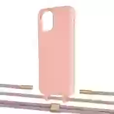 Чохол Upex Alter Eyelets for iPhone 11 Pro Tangerine with Twine Rose Gold and Fausset Gold (UP107032)