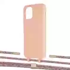 Чохол Upex Alter Eyelets for iPhone 11 Pro Tangerine with Twine Mulberry and Fausset Gold (UP107040)