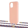 Чохол Upex Alter Eyelets for iPhone 11 Pro Tangerine with Twine Blue Sunset and Fausset Gold (UP107043)