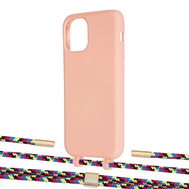 Чохол Upex Alter Eyelets for iPhone 11 Pro Tangerine with Twine Critical Camouflage and Fausset Gold (UP107046)