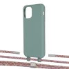 Чехол Upex Alter Eyelets for iPhone 11 Pro Basil with Twine Mulberry and Fausset Silver (UP107074)